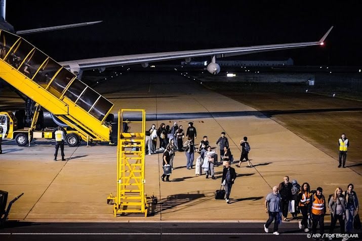 Tweede repatriëringsvlucht vanuit Libanon geland in Eindhoven