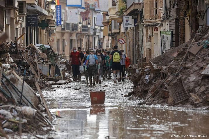 Autoriteiten: schade overstromingsramp Valencia 2,6 miljard euro