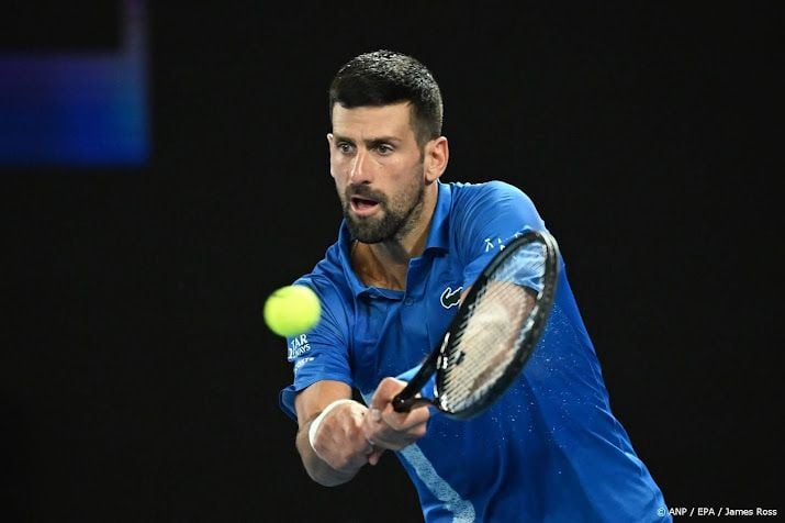 Djokovic wacht na zege duel met Alcaraz op Australian Open