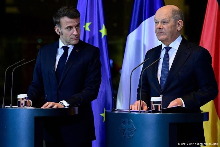 Macron en Scholz gaan door met militaire steun Oekraïne