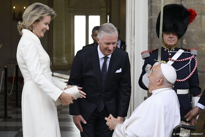 Belgisch koningspaar noemt paus Franciscus een 'groot man'