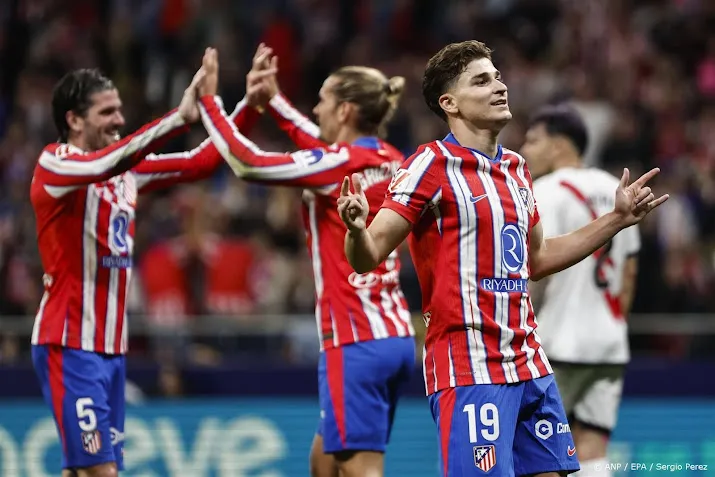 Atlético Madrid herpakt zich en verslaat Rayo Vallecano