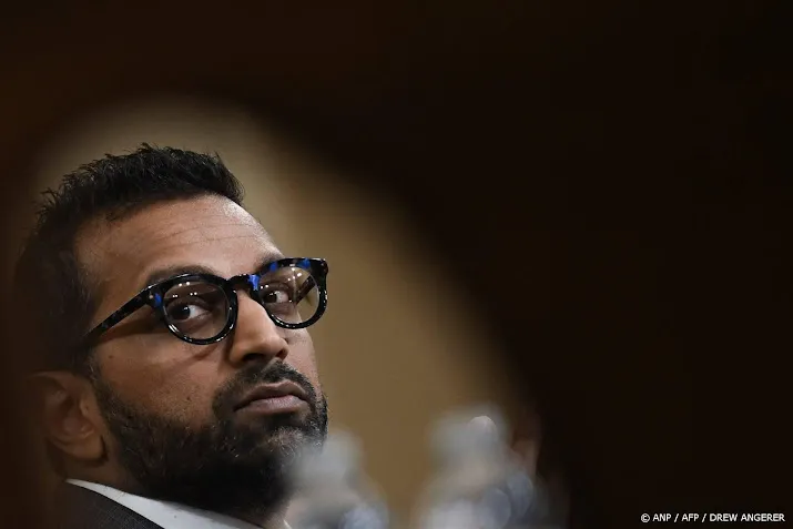 FBI-directeur Patel: rechter opgepakt voor belemmering 