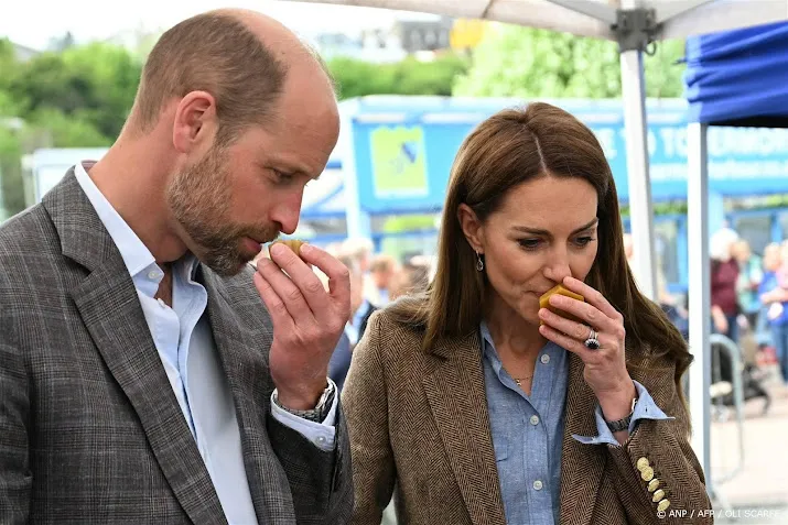 William en Catherine vieren huwelijksdag in Schotland
