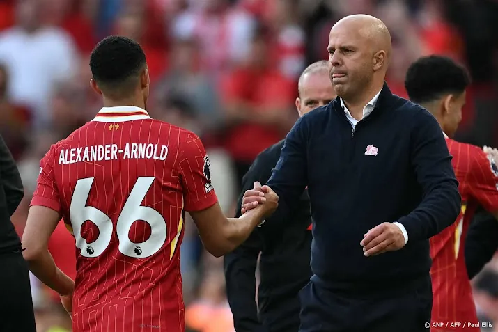 Trainer Slot raakt Alexander-Arnold kwijt bij Liverpool