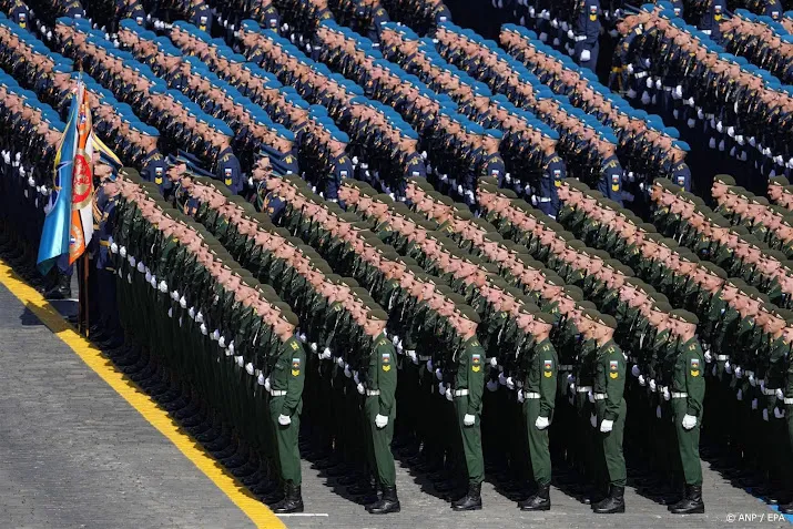 Rusland toont voor het eerst drones op militaire parade
