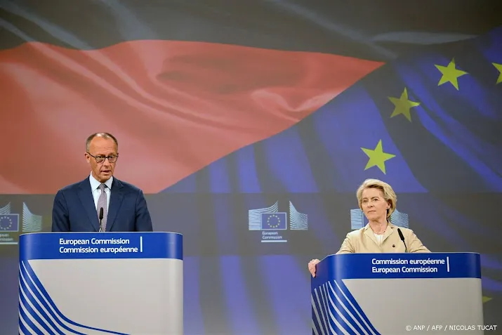 Duitse bondskanselier Merz: houding VS over Europa is verbeterd