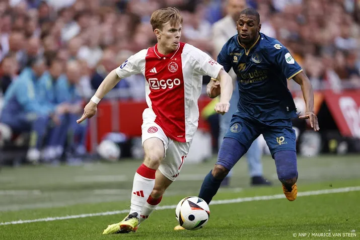 Edvardsen komt dit seizoen niet meer in actie voor Ajax