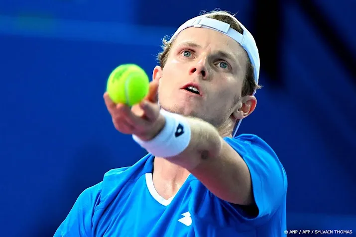 Tennisser De Jong met mooie zege naar derde ronde in Rome