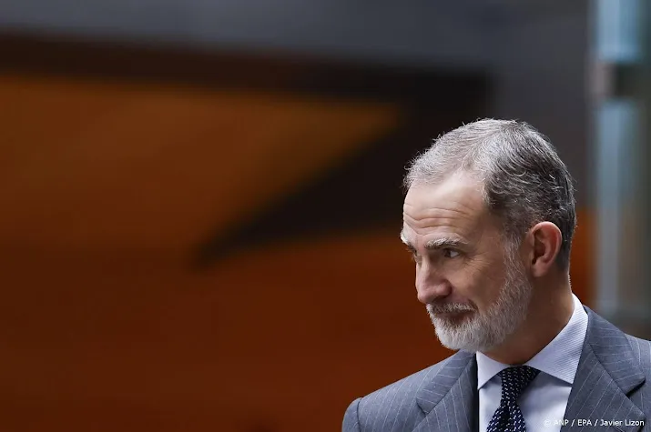 Felipe ontvangt groep generaals in koninklijk paleis