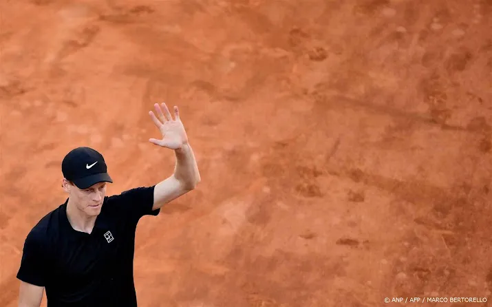 De Jong kan in Rome niet stunten tegen toptennisser Sinner