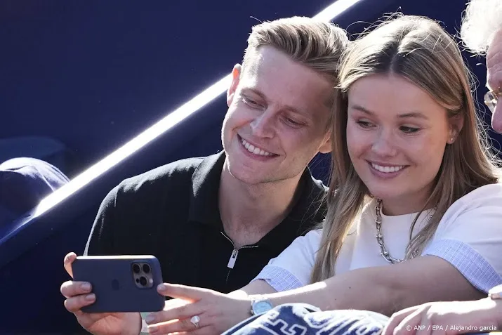 Frenkie de Jong wordt voor tweede keer vader