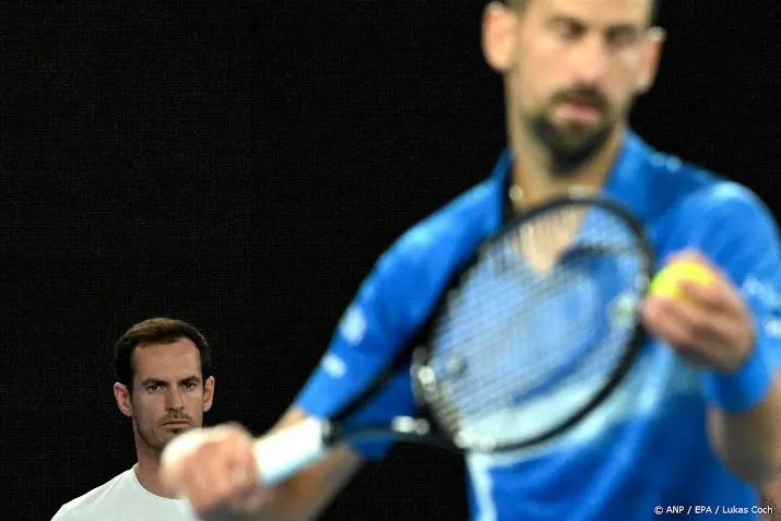 Djokovic stopt samenwerking met oud-tennisser Murray als coach