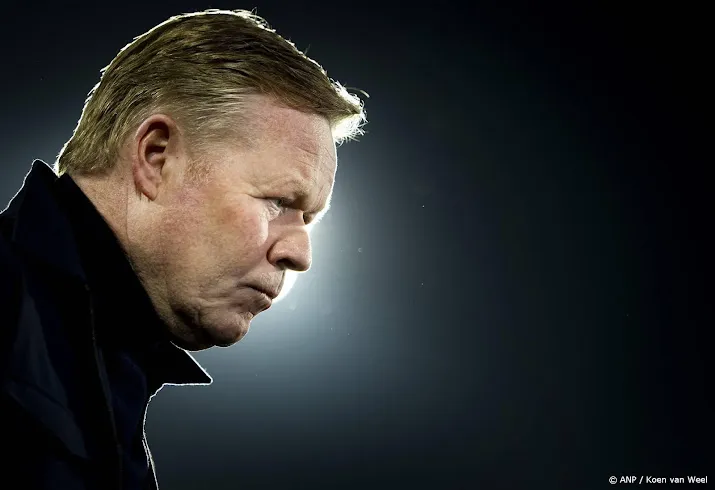 Bondscoach Koeman boos over afsteken vuurwerk