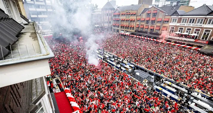 Groot feest in Eindhoven na kampioenschap PSV
