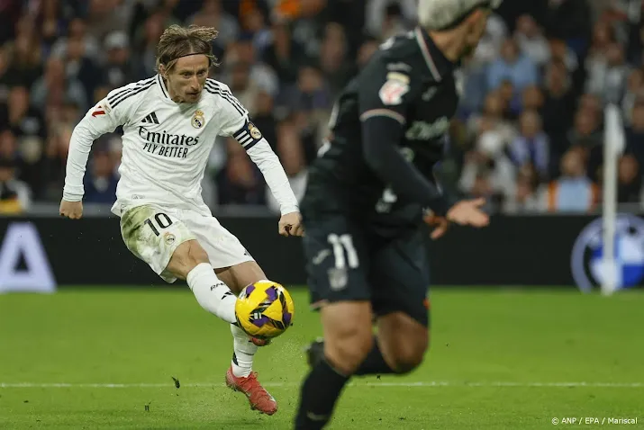 Modric speelt zaterdag zijn laatste duel voor Real Madrid