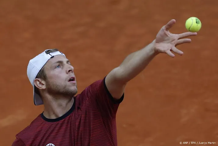 De Jong en Griekspoor spelen donderdagmiddag op Roland Garros