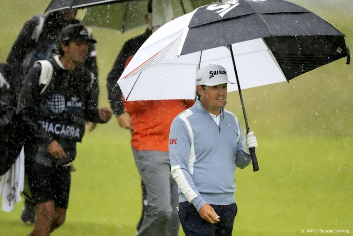 Start derde ronde KLM Open uitgesteld door weersomstandigheden