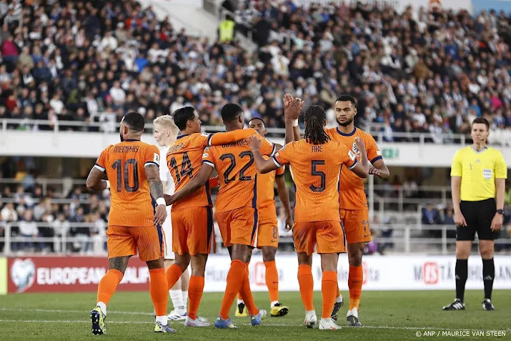 Oranje verslaat Finnen in eerste duel van WK-kwalificatie