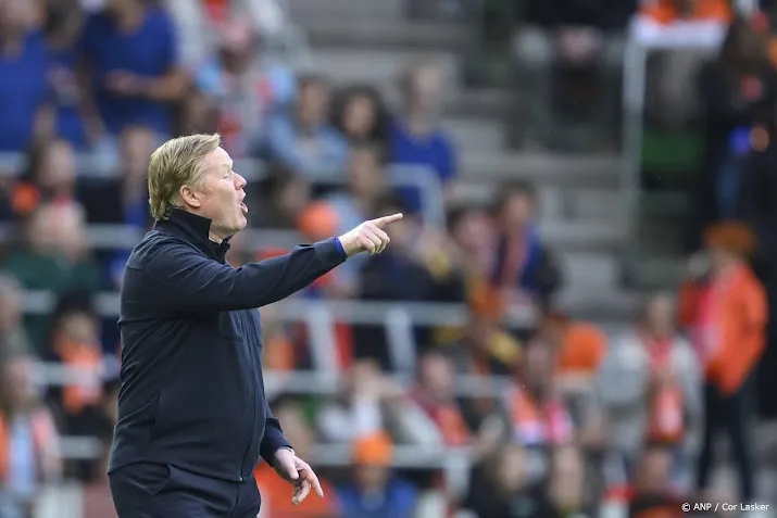 Koeman: Oranje verdient een groot compliment