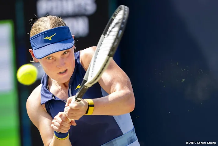 Tennisster Lamens uitgeschakeld in kwartfinale Rosmalen