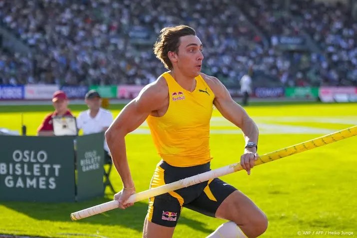 Polsstokhoogspringer Duplantis naar wereldrecord in Stockholm 