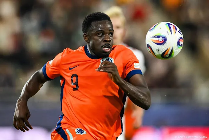 Reiziger vervangt spits Ohio bij Jong Oranje voor Van Bergen 