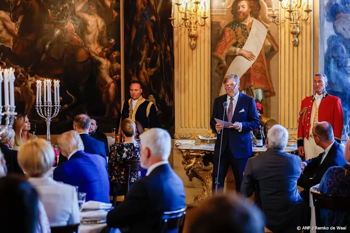 Koning: diner op paleis droeg bij aan geslaagde NAVO-vergadering