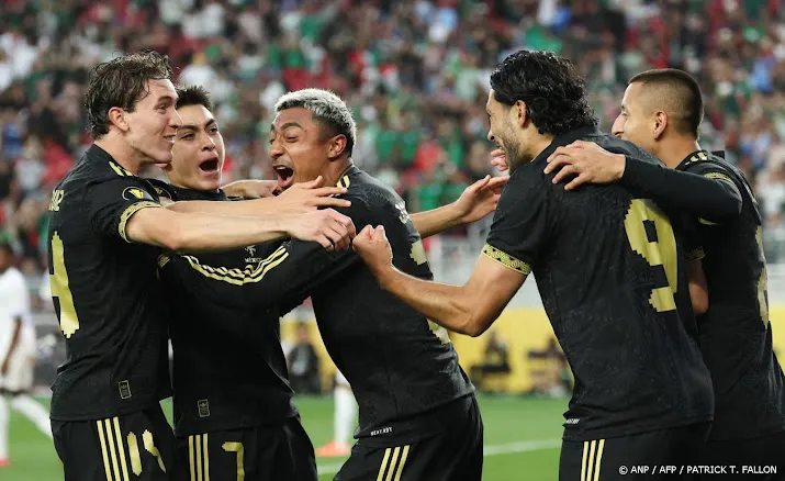 Voetballers Mexico en VS opnieuw in finale Gold Cup