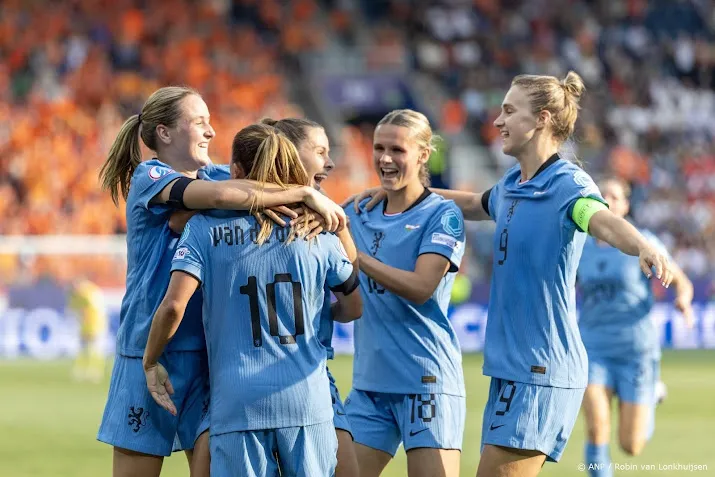 Voetbalsters beginnen met gewenste ruime zege op Wales aan EK