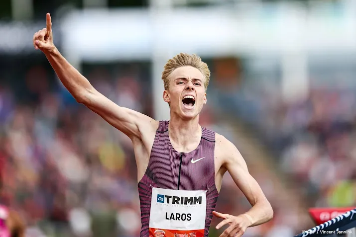 Atleet Laros wint prestigieuze mijl Eugene in Nederlands record  