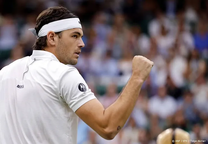 Fritz na opgave Thompson door naar laatste acht op Wimbledon