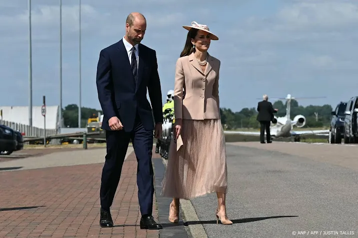William en Catherine verwelkomen Macron in VK voor staatsbezoek
