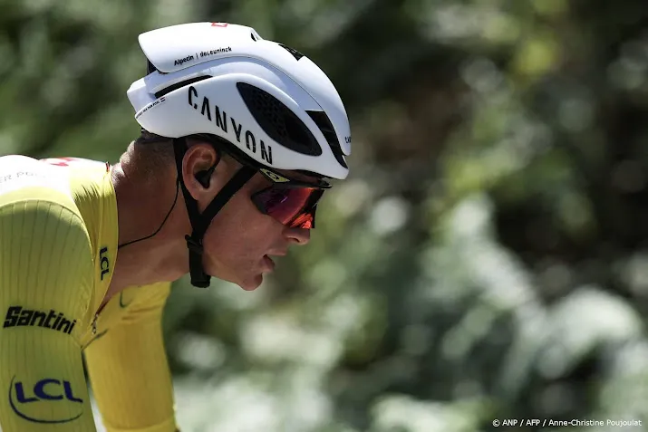 Van der Poel had niet de allerbeste benen om het geel te behouden