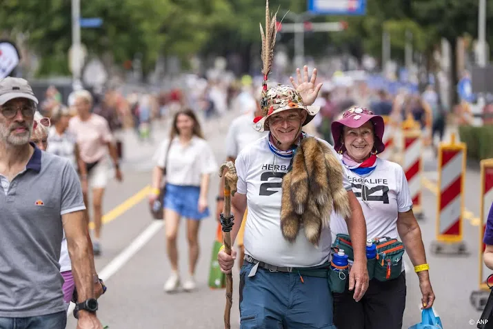 107e editie van Nijmeegse Vierdaagse van start gegaan