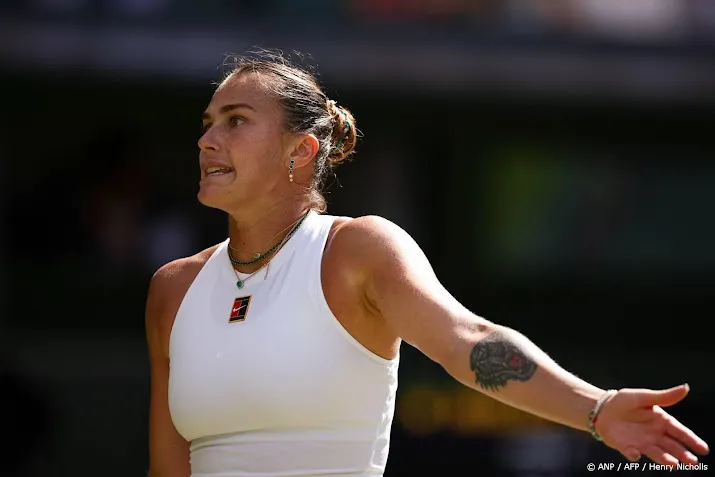 Sabalenka met moeizame zege naar achtste finales in Cincinnati