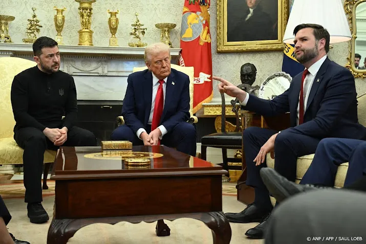 ABC: Vance ook bij ontmoeting Trump en Zelensky