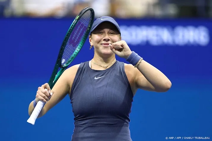 Anisimova bereikt kwartfinales US Open en stuit op Swiatek