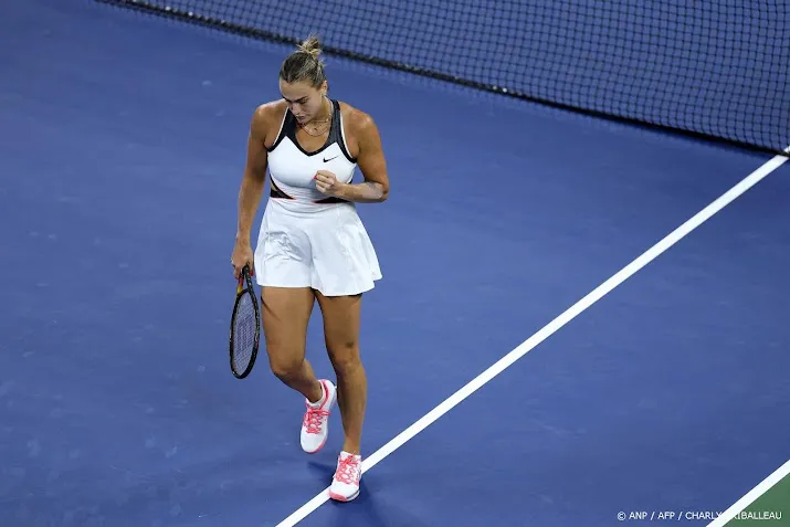 Tennisster Sabalenka zonder te spelen naar halve finale US Open