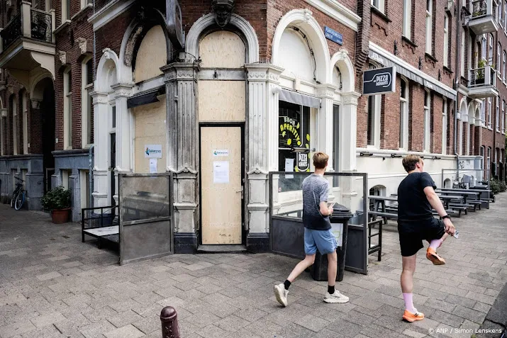 Panden van De Pizzabakkers in Amsterdam gesloten