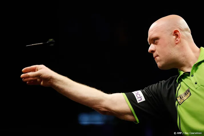 Darter Van Gerwen bereikt eindstrijd World Series Finals