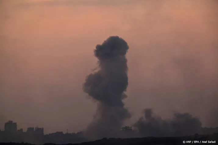 Gaza-Stad getroffen door zware aanhoudende bombardementen