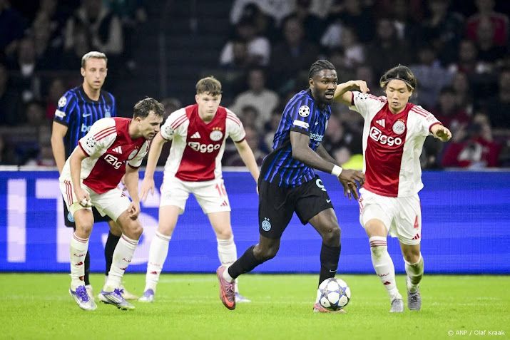 Ajax lijdt bij start Champions League thuisnederlaag tegen Inter