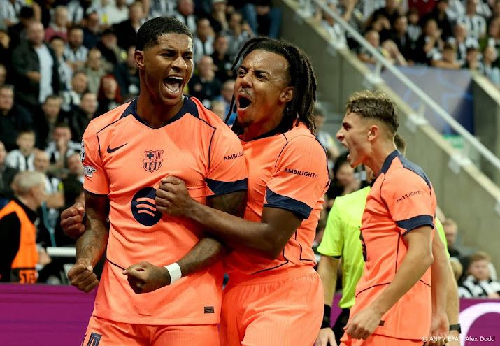 Rashford leidt FC Barcelona langs Newcastle United