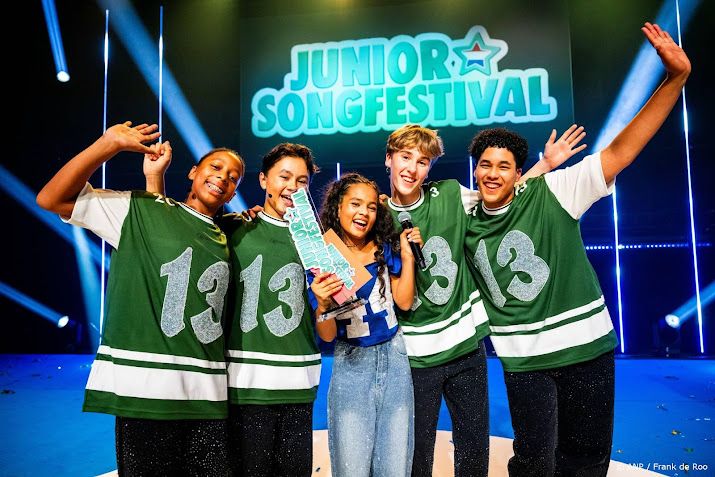 Meadow dolblij na winnen Junior Songfestival: dream come true