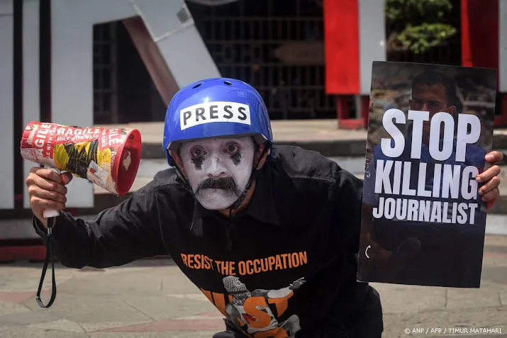 Internationale media op zwart om dood journalisten in Gaza