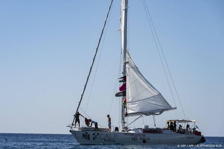 Nederlandse boot Gaza-vloot onderschept door Israël 