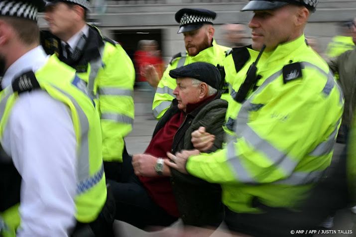 Londense politie pakt honderden pro-Palestijnse demonstranten op