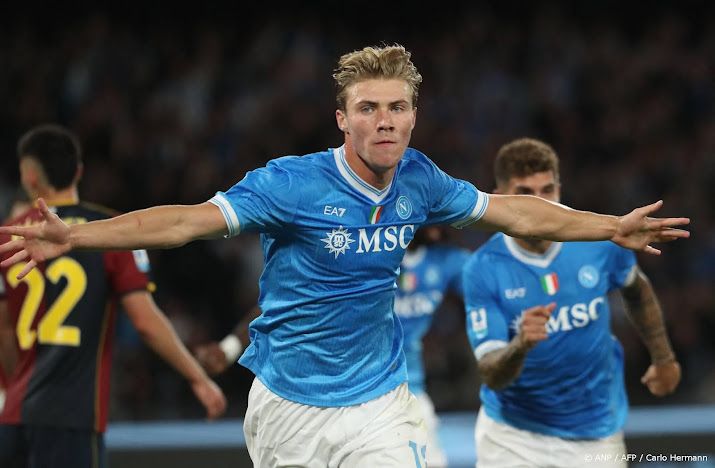 Spits Højlund helpt Napoli opnieuw aan zege