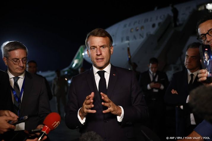 Macron waarschuwt voor doorgaande dreiging van Hamas